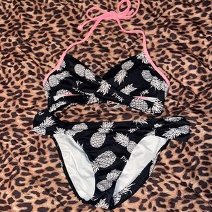 Pink Victoria’s Secret bikini set